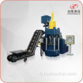 Hydraulyske getten izeren chips Scrap Briquetting Press Machine